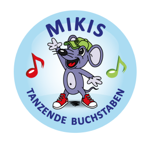 Logo Mikis Tanzende Buchstaben